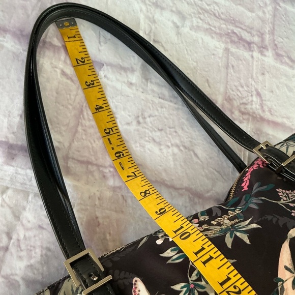 Kate Spade Wilson Road Botanical Alyse Flower Tote Bag EUC Shoulder Nylon Bag - Picture 14 of 14